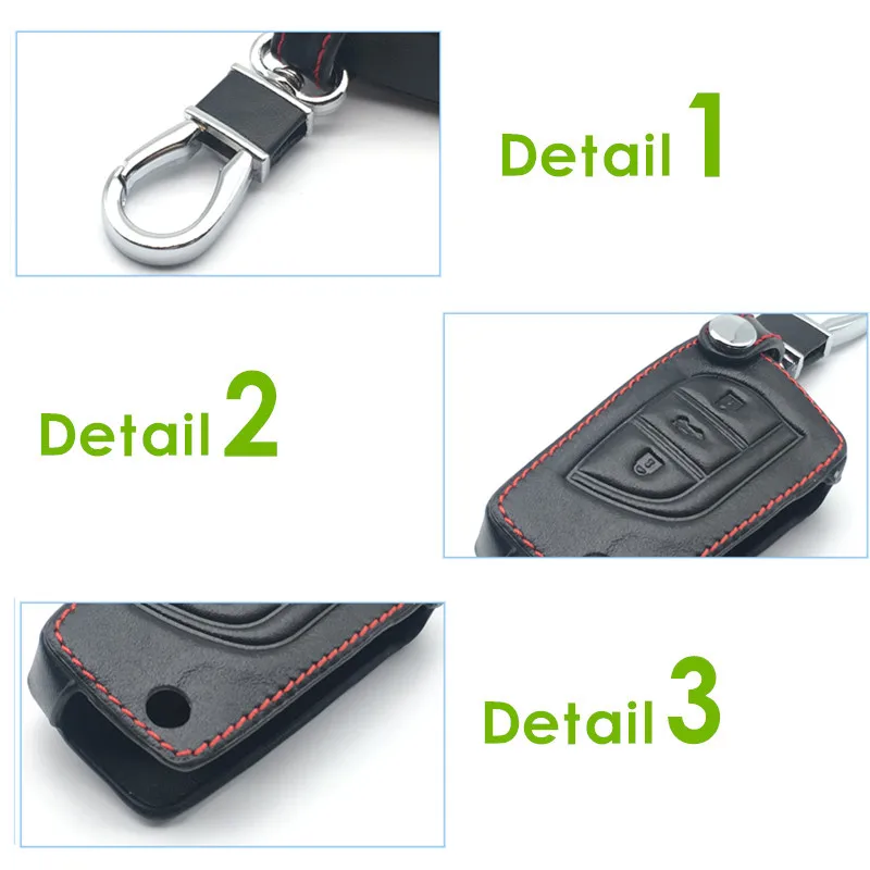 Кожаный брелок для Toyota Camry Highlander Corolla Prado REIZ Crown RAV4 Hilux Vitz 3 кнопки starline чехол