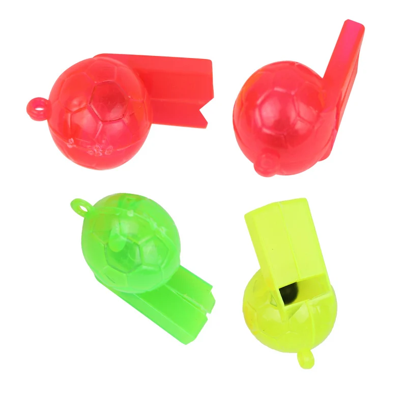 100pcs/lot Cheap world cup whistle kids toy cheerleading accs plastic