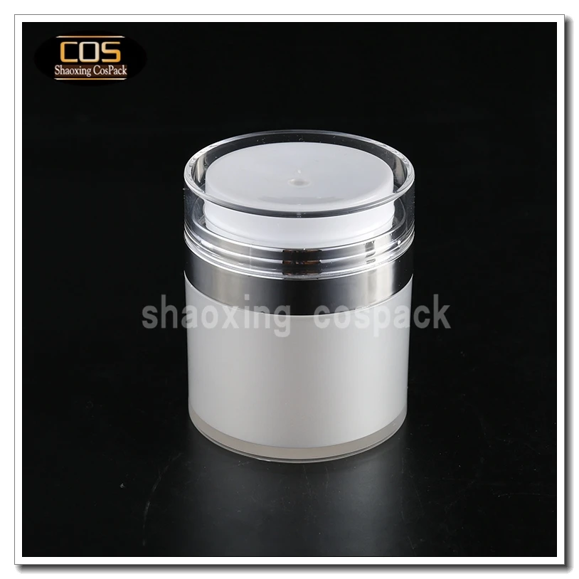 

ZA100 50 мл безвоздушный насос бутылки оптовая торговля, 50 мл безвоздушный контейнер для косметики, 50 мл жемчужно-белый косметический посылка с БЕЗВОЗДУШНЫЙ НАСОС