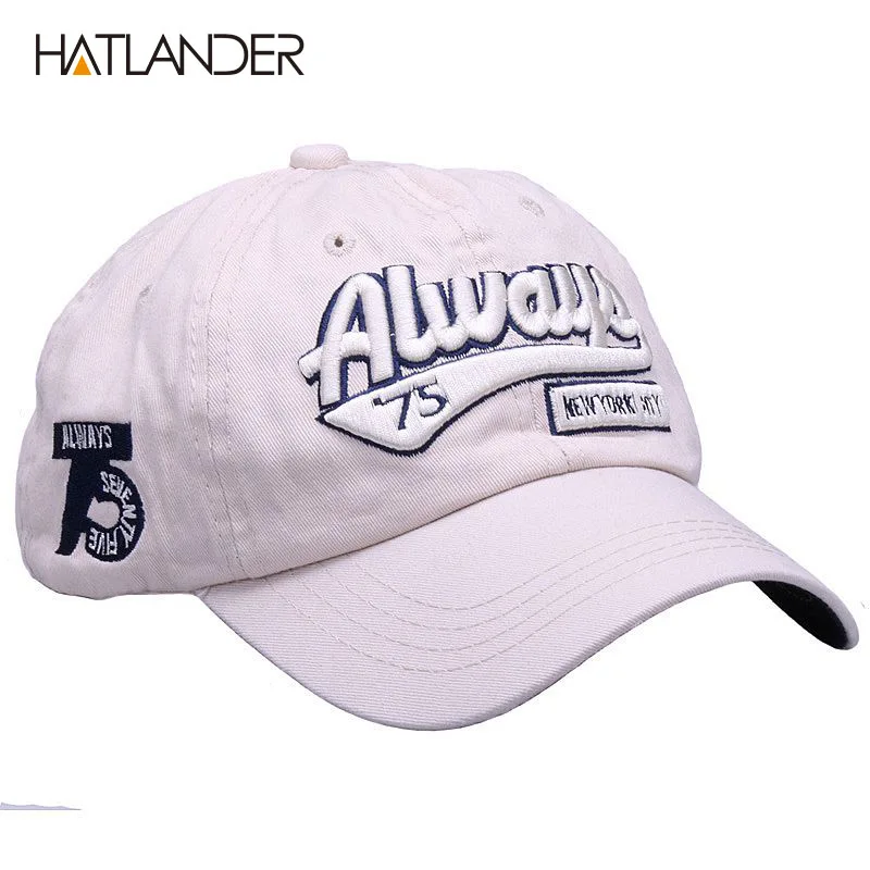 [HATLANDER] винтажные 6 панелей Хлопковые бейсболки для женщин snapback casquette изогнутые папа шляпа от солнца кепки вышивка буквы спортивные шапки - Цвет: Beige