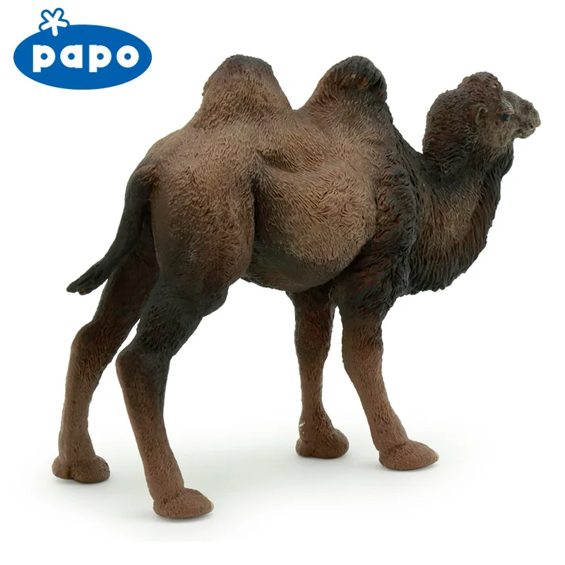 Papo дикие животные пластиковые модели для Bactrian верблюжьих кукол украшения|animal