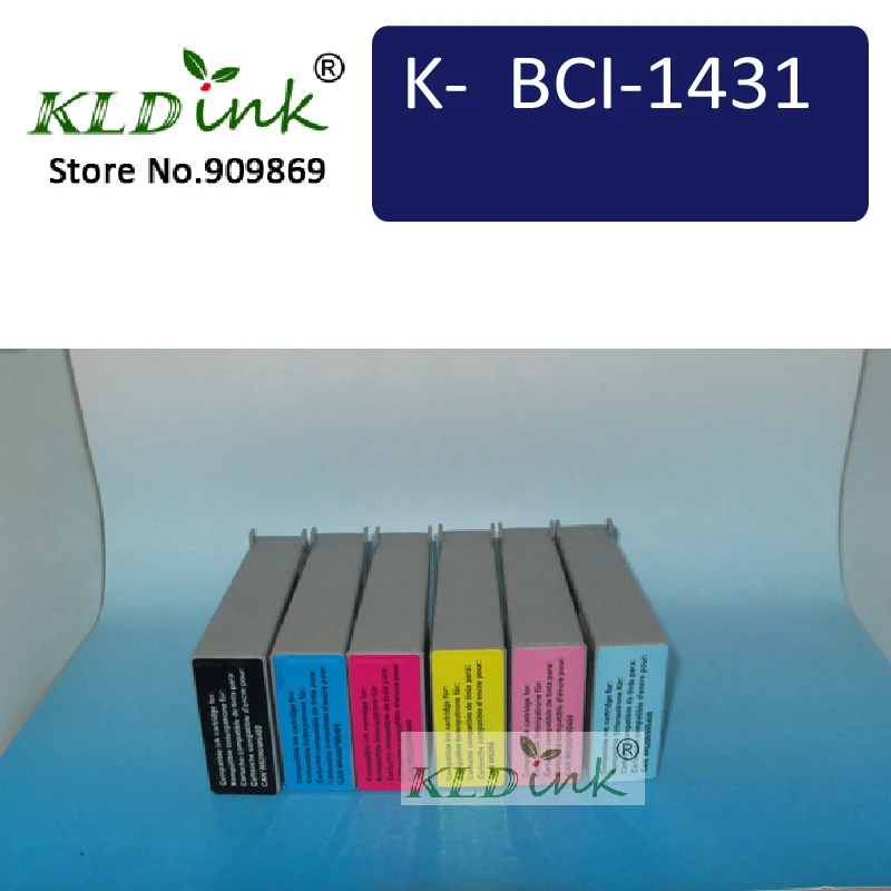 

6pcs BCI-1431 Ink Cartridges for W6200 and W6400 Series
