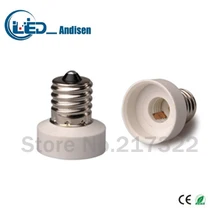 E17 для E11 адаптер переходник для розетки высокое качество Материал огнестойкий материал E12 гнездо адаптера держатель лампы