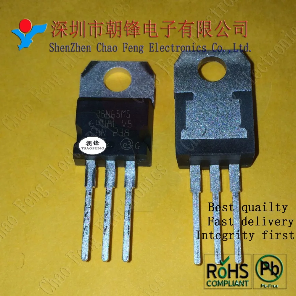 

5 шт. STP38N65M5 38N65M5 STP38N65M TO220 новый оригинальный