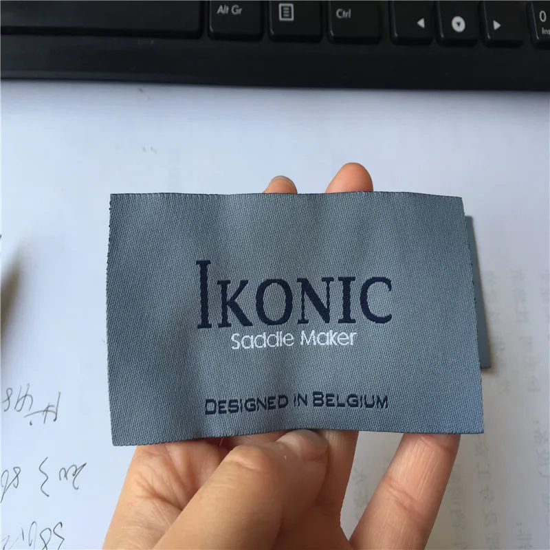 Buy Custom 4.6*9.2cm High Density Soft Garment Label