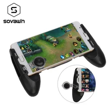 Мобильный контроллер PUGB вращение сенсорного экрана контроллер Para Celular геймпад джойстик для Android игровой коврик с подставкой для смартфона