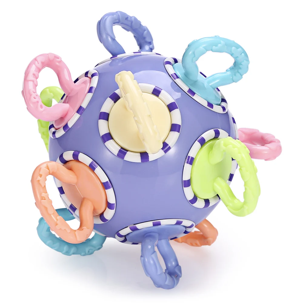 Second Generation TPU Baby Molar Rod Tooth Ball Roundness Hand Teether