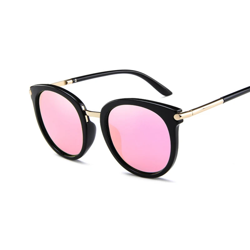 2018 новые корейские модные солнцезащитные очки круглые солнцезащитные очки частичное блеск фильм солнцезащитные очки оптом