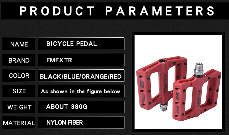 Высококачественные портативные горные педали для велосипеда нейлоновые волокна 4 цвета большие педали для велосипеда педали запчасти для велосипеда