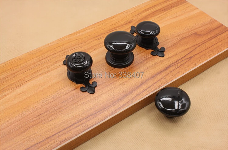 schwarze kabinettgriffe hardware ceramic kabinett knöpfe und griffe vintage schwarze schublade zieht keramik möbelbeschläge in schwarze kabinettgriffe hardware ceramic kabinett knöpfe und griffe vintage schwarze schublade zieht keramik möbelbeschläge in