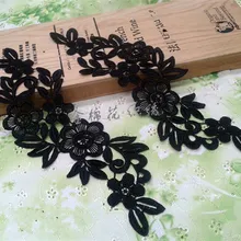 Высококачественные водорастворимые кружевные цветочные кружевные перчатки свадебные аксессуары оптом пользовательские Цветочные наклейки