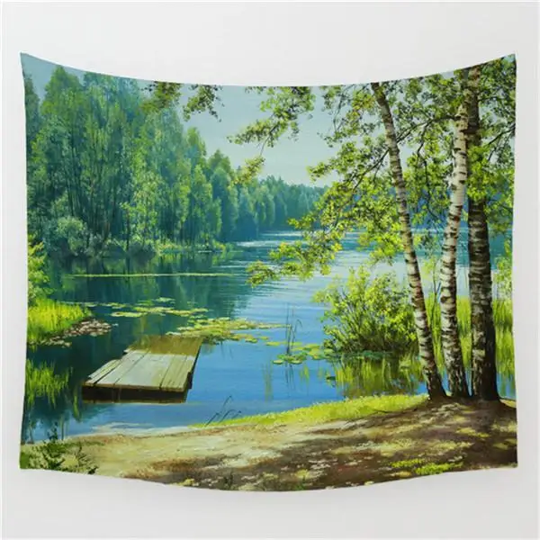 

Summer River Tapestry Wall Hanging Tapestry