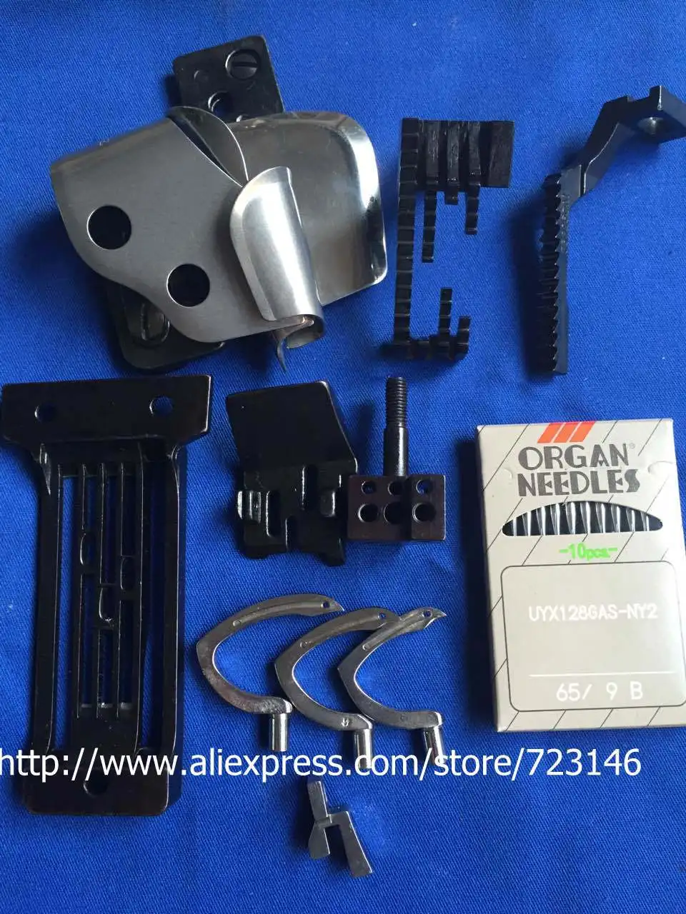 

11 pcs MADE IN JAPAN GAUGE SET JUKI UNION SPECIAL 35800 (LOPER NEEDLE THROAT NEEDLE PRESSER FOOT NEEDLE CLAMP FEED DOG)