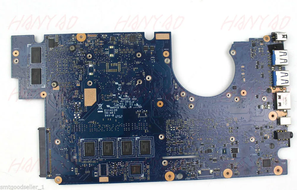  90R-NP0MB1N00Y For ASUS UX32VD laptop motherboard i7 cpu Free Shipping 100% test ok
