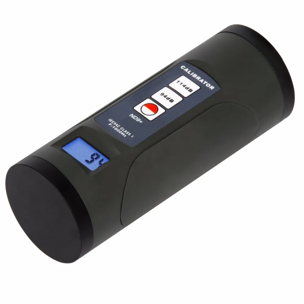 ND9B Black Sound Level Calibrator Voice Decibel Meter Calibration