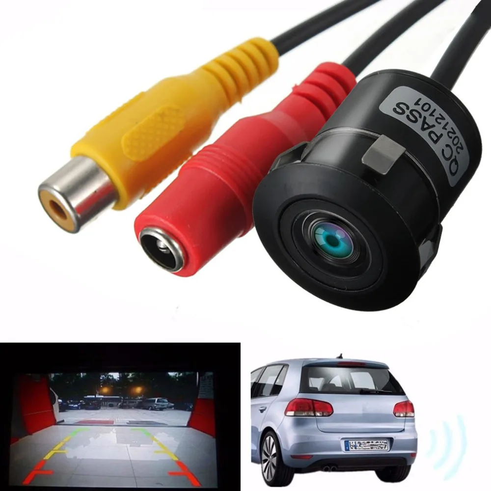 

Waterproof Car Rear View Camera 170 Degree Angle Backup Parking Reversing Camera NTSC Monitor Night Vision CMOS Rearview Camera