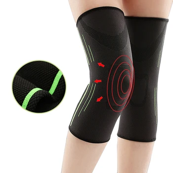 

Fitness Running Cycling Knee Support Braces Elastic Nylon Sport Compression Knee Pad Sleeve for Basketball Volleyball