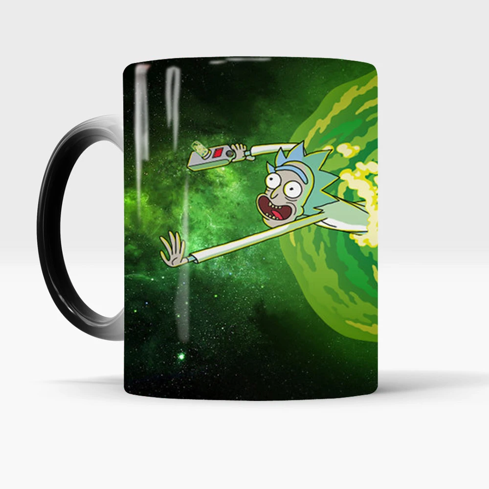 Волшебное небо рождественский подарок мультяшная кружка горячая чувствительная