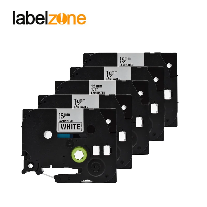 12mm*8m Compatible for Brother Tze 231 tze231 Label Tape Laminated