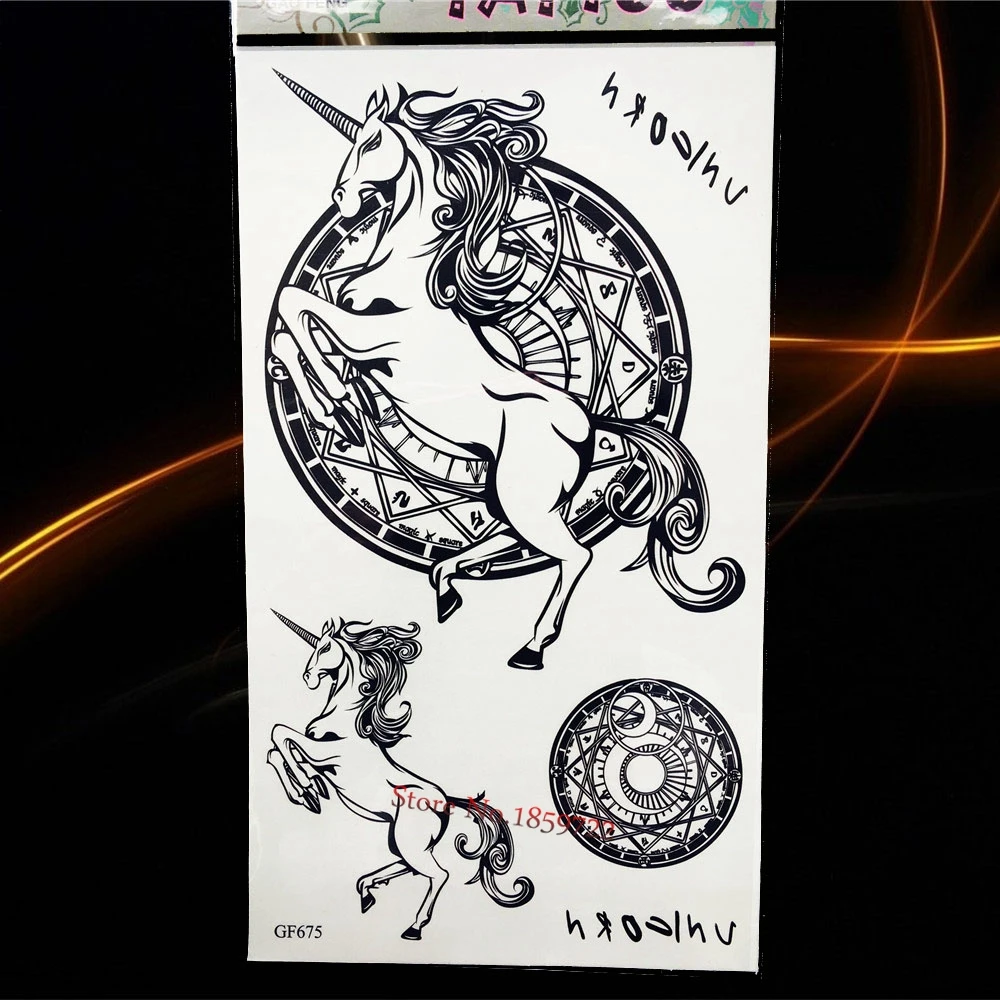 Keren Elang Elang Claw Sementara Stiker Tato Untuk Pria Bahu Lengan