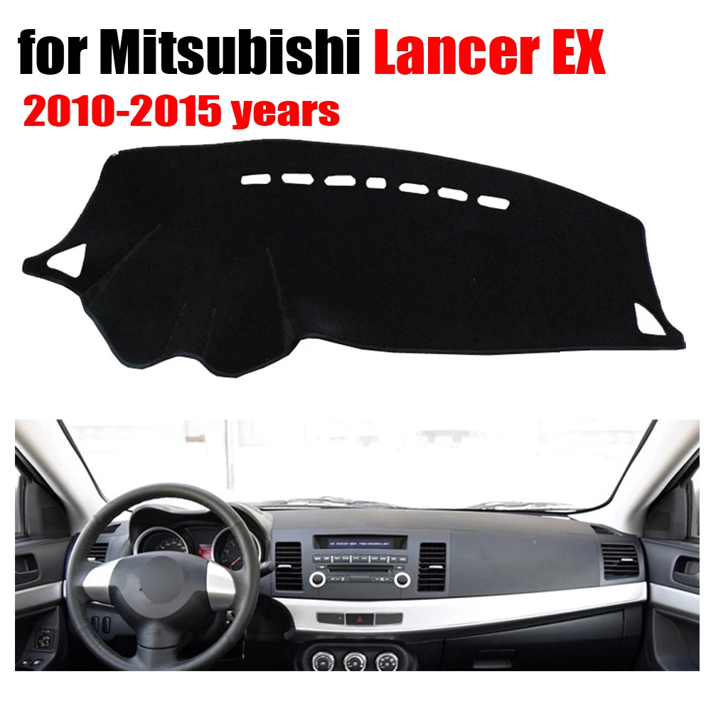 Чехлы для приборной панели автомобиля Mitsubishi LANCER EX ES 2010-2015 лет левосторонний