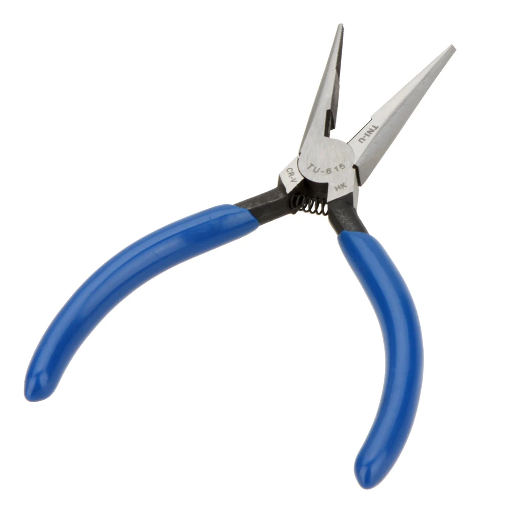 wholesale TU-615 5&quot Mini Durable Multi-purpose Long Nose Pliers Wire Cable Cutter Cutting Nipper Hand Tools Ferramentas M |