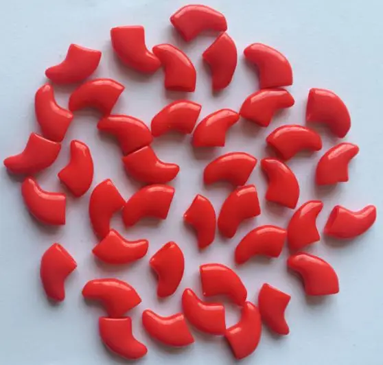 20 шт розовые мягкие насадки на Когти для кошек/кошек накладные ногти/лапы коготь/аксессуары для домашних животных Силиконовый протектор для ногтей с бесплатным клеем Размер XS S M L - Color: Red