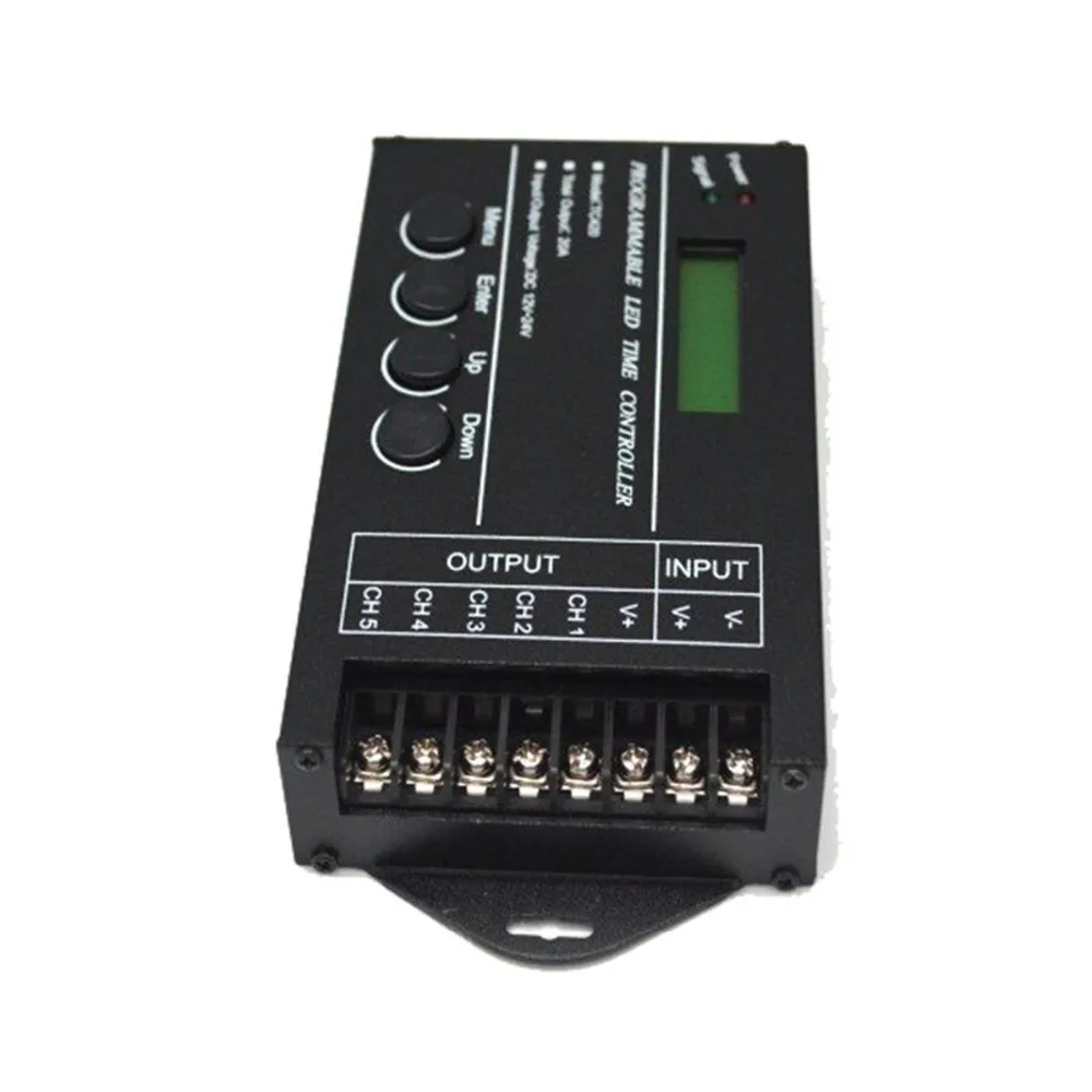 Time-programable-RGB-LED-Controller-TC420-DC12V-24V-5Channel-4Total-Output-20A-Common-Anode-Programmable-Free