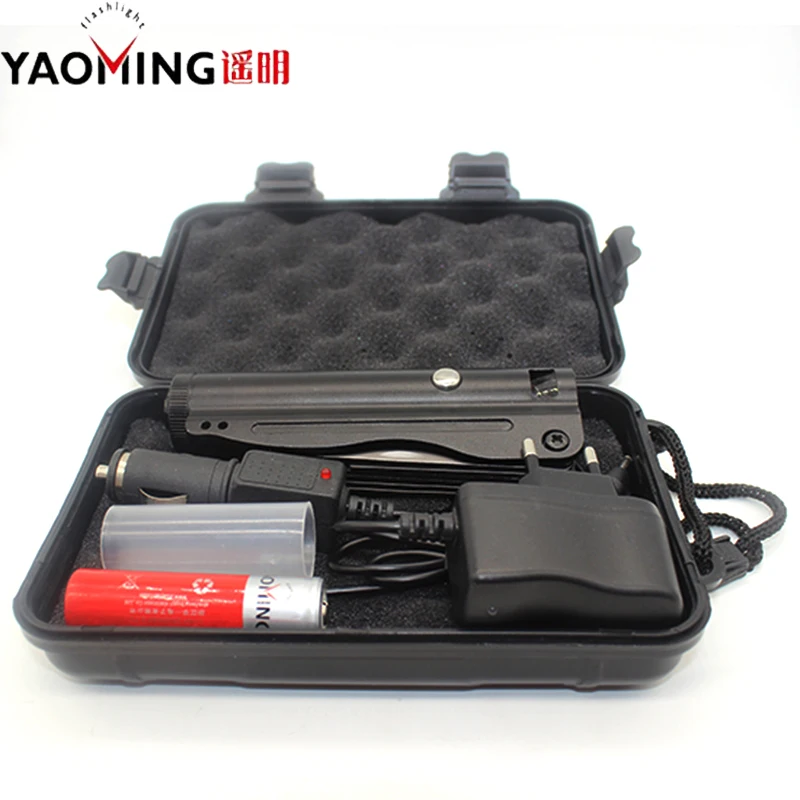 

Knife Flashlight Led Self Defense Lantern Cree Q5 2000LM High Power Lamp Torch With 18650 Battery Charger Outdoor Equipment