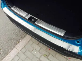 

For SUZUKI Vitara 2016 Car Stainless Steel Black Rearguards Trunk inner&Outer Rear Tail Box Bumper Pedal Plate Panel Car Styling