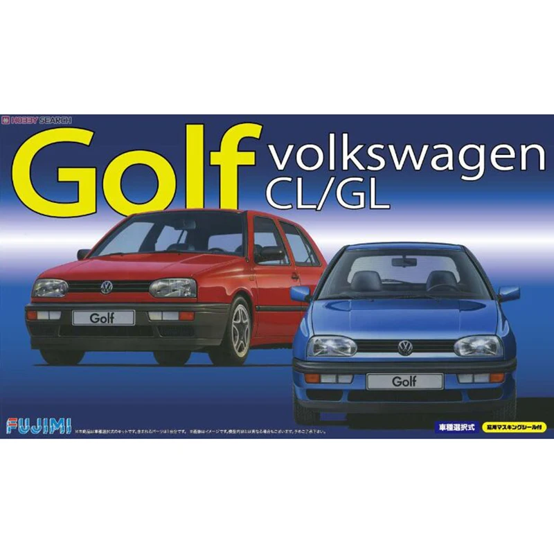 Fujimi 12639 #1/24 Масштабная Модель Автомобиля Комплект RS-27 VW MK3 Golf CL или GL1/24 Масштаб