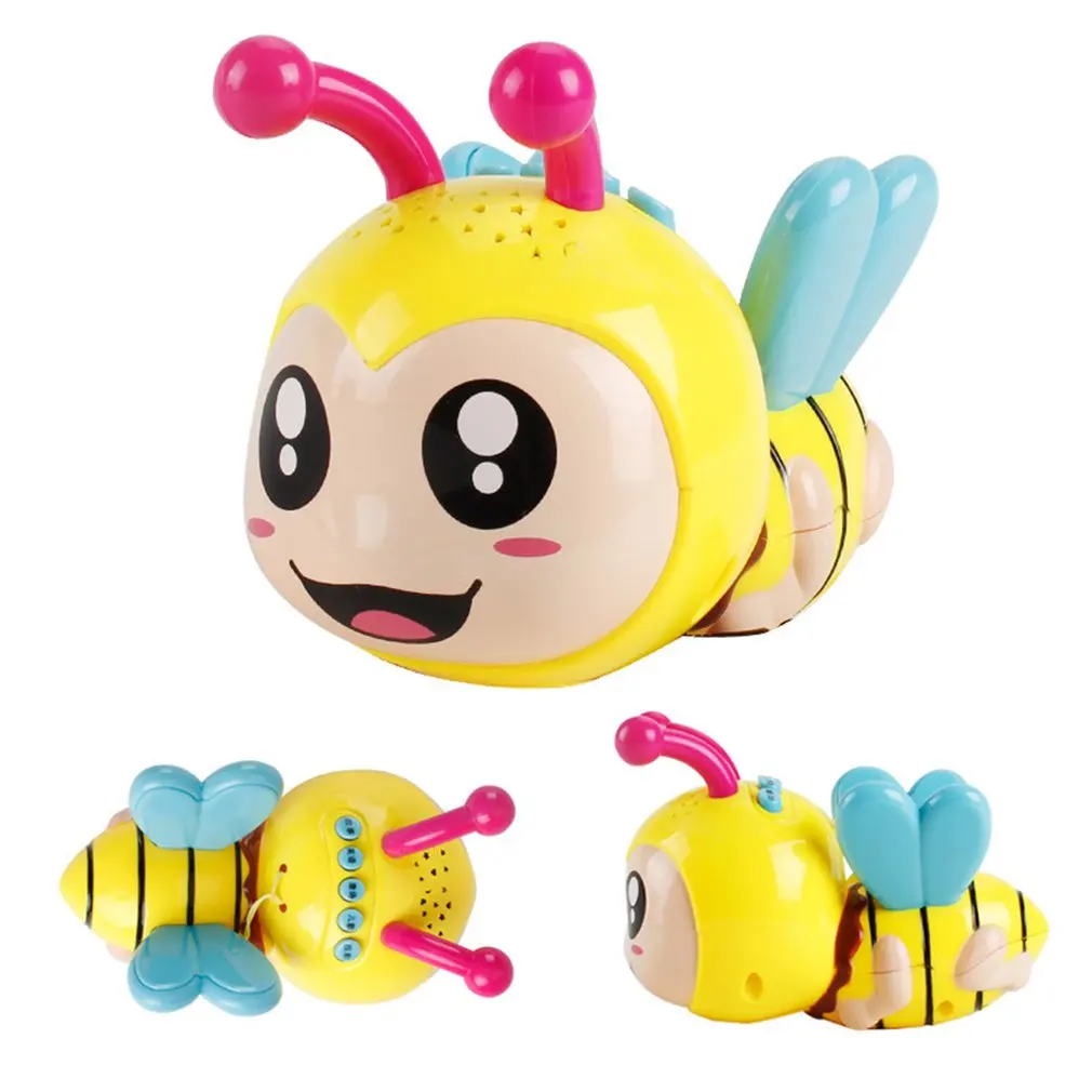 

Cartoon Music Projection Flashing Teaching Machine Appease Boby Small Aircraft Mocing Learning Tool Education Toys Children Kids