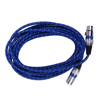 

Microphone Audio Connector Pin XLR Female Male Microphone Microphone Cable Extension Audio Cable For Microphone Mixer 5M