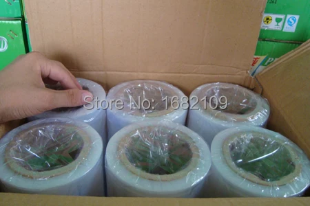 Food fresh shrinking film roll,PE,W30cm*L200m*T10micro,OD27mm,clear,100% virginal food grade,meet SGS,specialty to superstore.