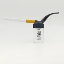 Weed-карман Размеры мини-трубка воды курение табак, трубка, кальян-фильтр модные мундштук с розничный пакет