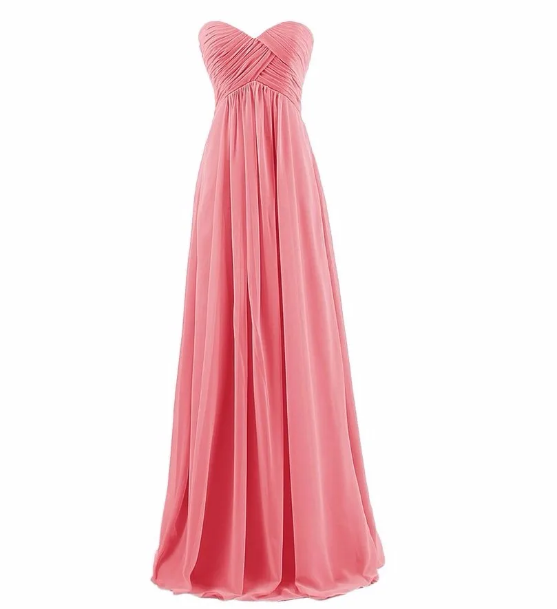 Vestidos da dama de honra chiffon, para