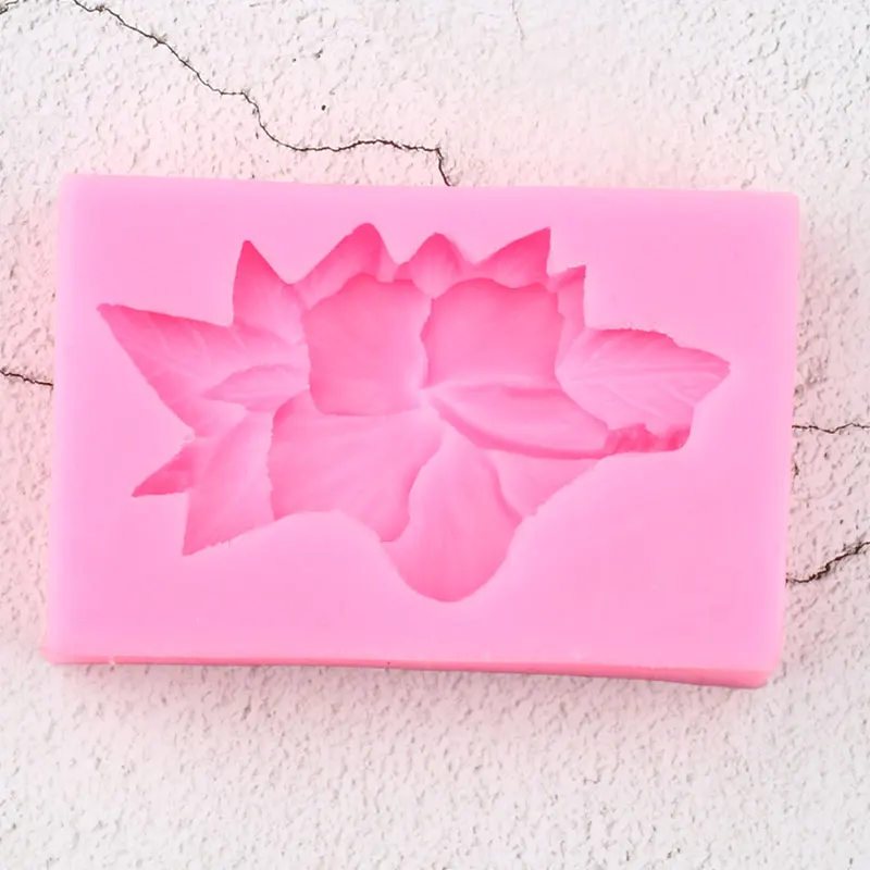 3D Гибискус силиконовые формы в виде цветка помадка в форме розы формы DIY свадебный торт украшения инструменты форма для конфет форма для шоколада формы для мастики