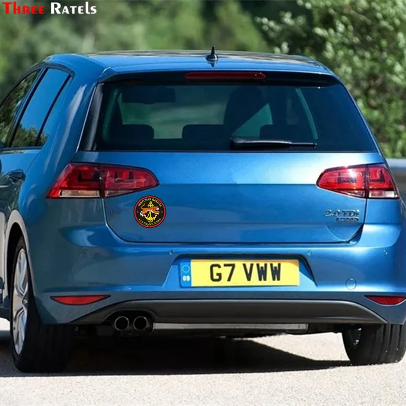 Three Ratels TZ 1709#15*15см морская пехота 155 обрмп ктоф прикольные наклейки на авто