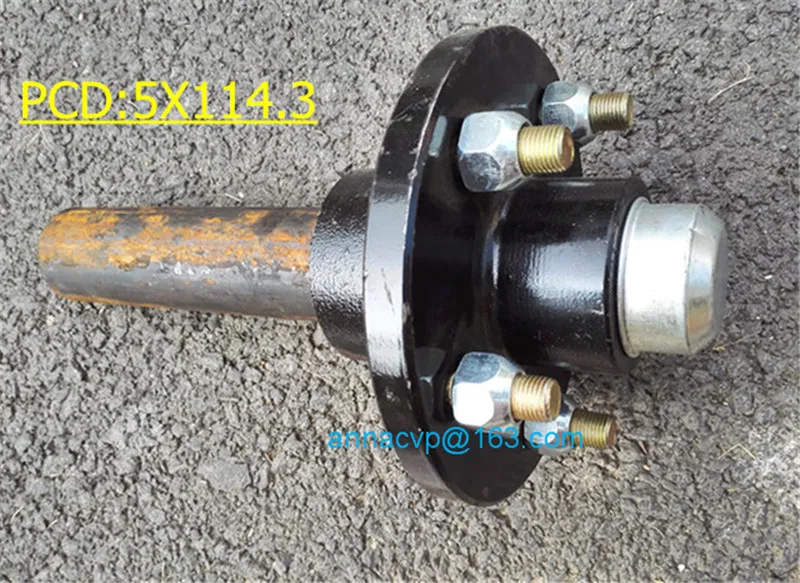 trailer stub axle and hub 1 (1)