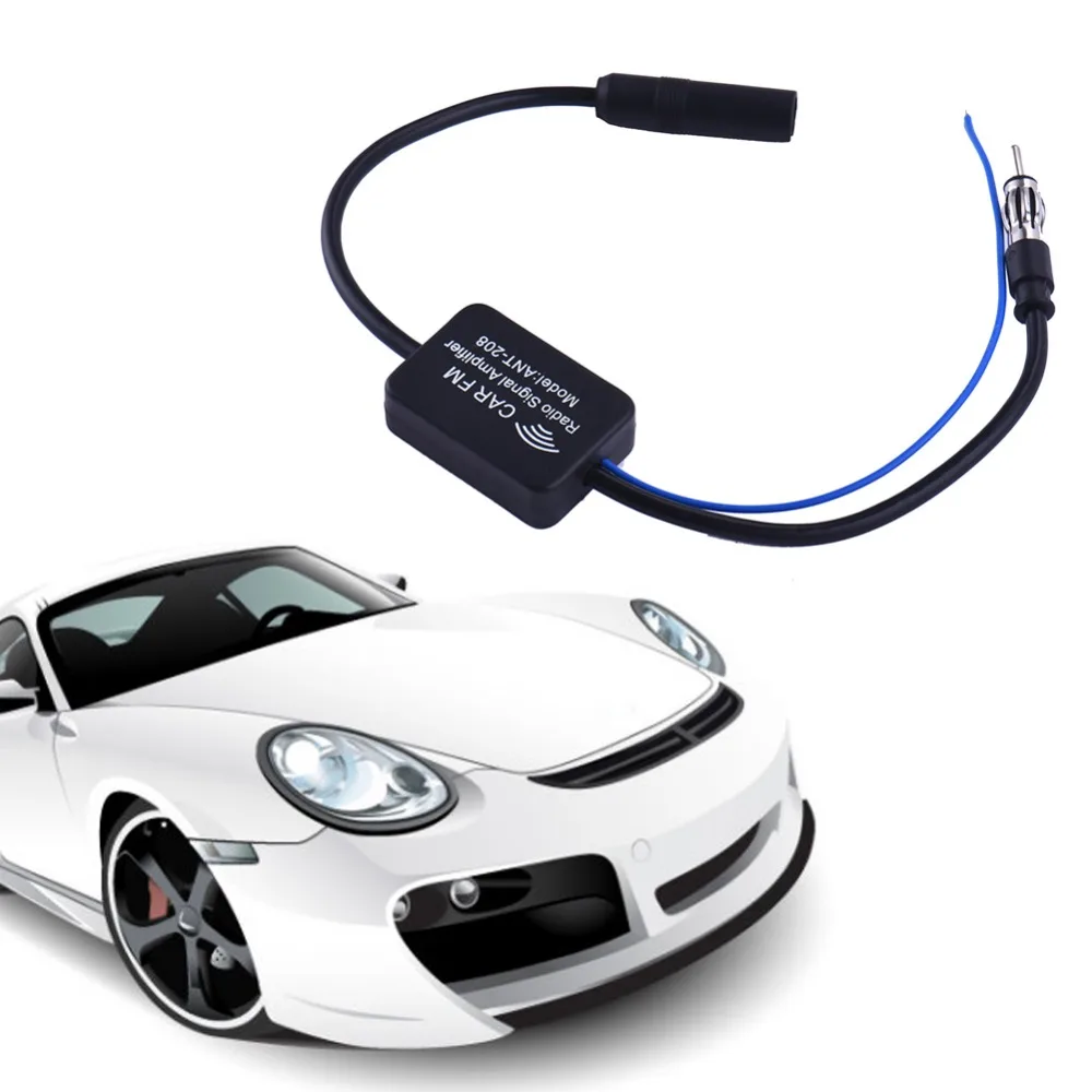 ANT-208 25db strengthen version Car Antenna Radio FM Signal Amplifier Booster