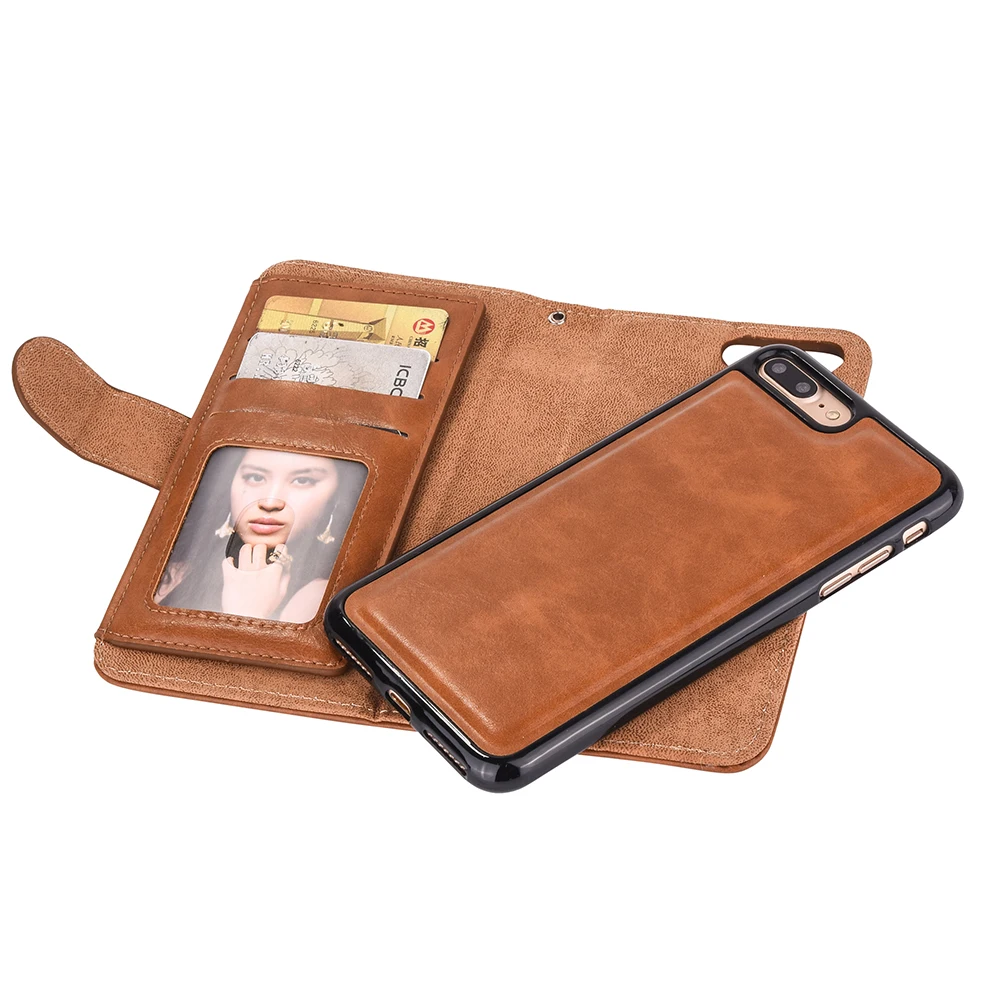 Zipper Wallet Leather Case For iPhone Xs Max X 8 7 7 Plus 6 6S Plus Flip Phone Case Luxury Cover For iPhone 5 5S Magnetic Case