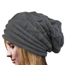 Удобная женская зимняя вязаная шерстяная шапка бини, шапка с натуральным мехом, шапки с помпоном, однотонные горнолыжные шапки, Женская Повседневная шапка