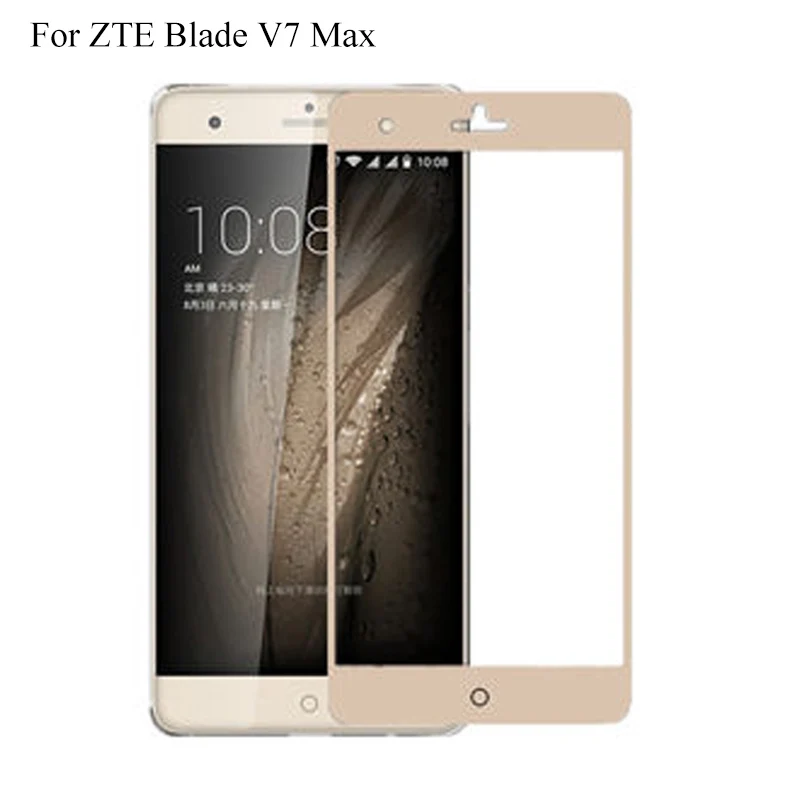 Для ZTE Blade V7 Max стекло закаленное Полное покрытие Закаленное пленка для Защитная
