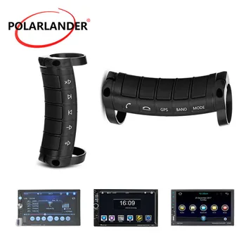 

Universal Remote Control Car Steering Wheel Wireless GPS 10 Button Support Call Answer/Volume Set For Car Multimedia DVD Player