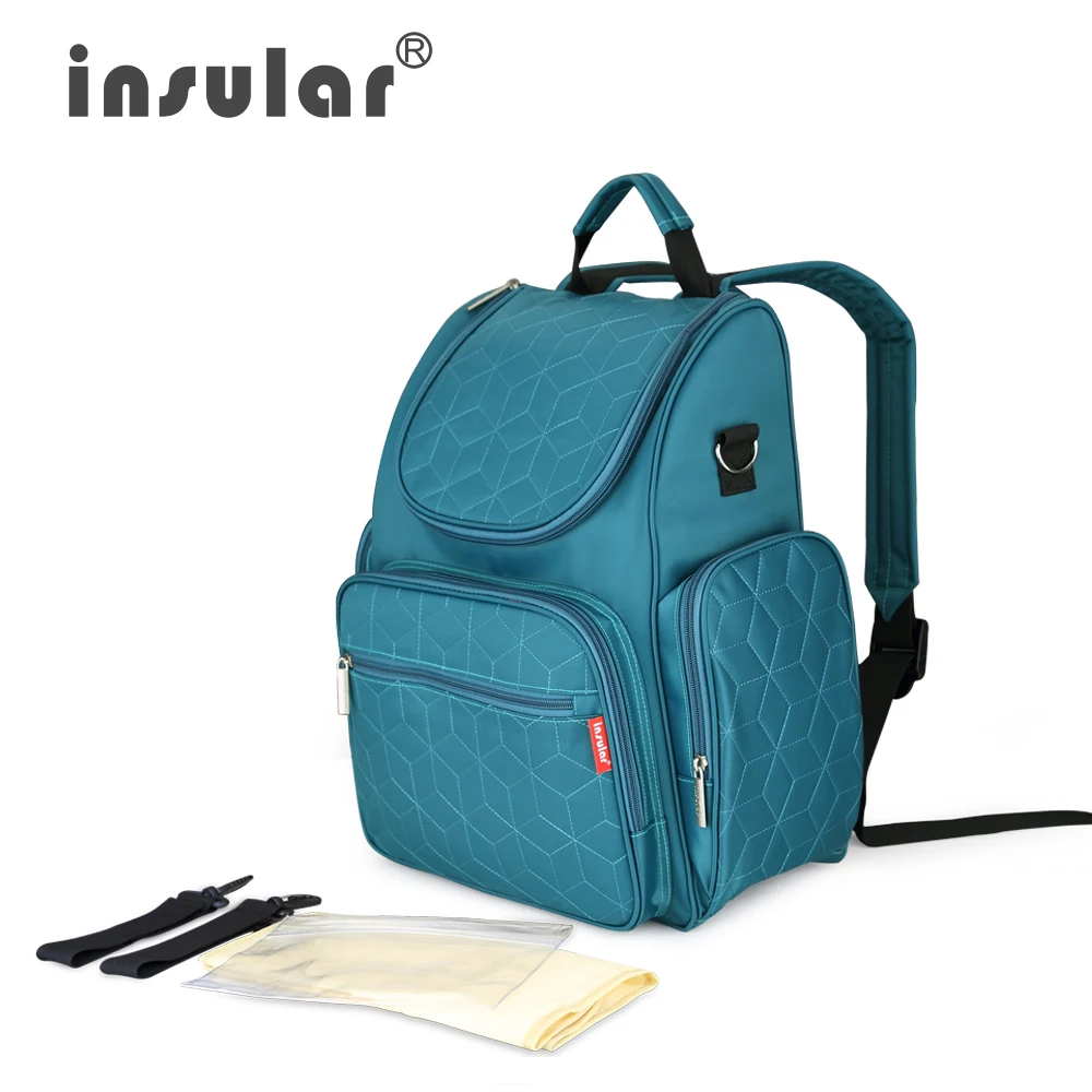

Insular New Style Baby Diaper Backpacks Bags Nappy Stroller Bag Multifunctional Maternity Changing Bags for Mommy Women Backpack