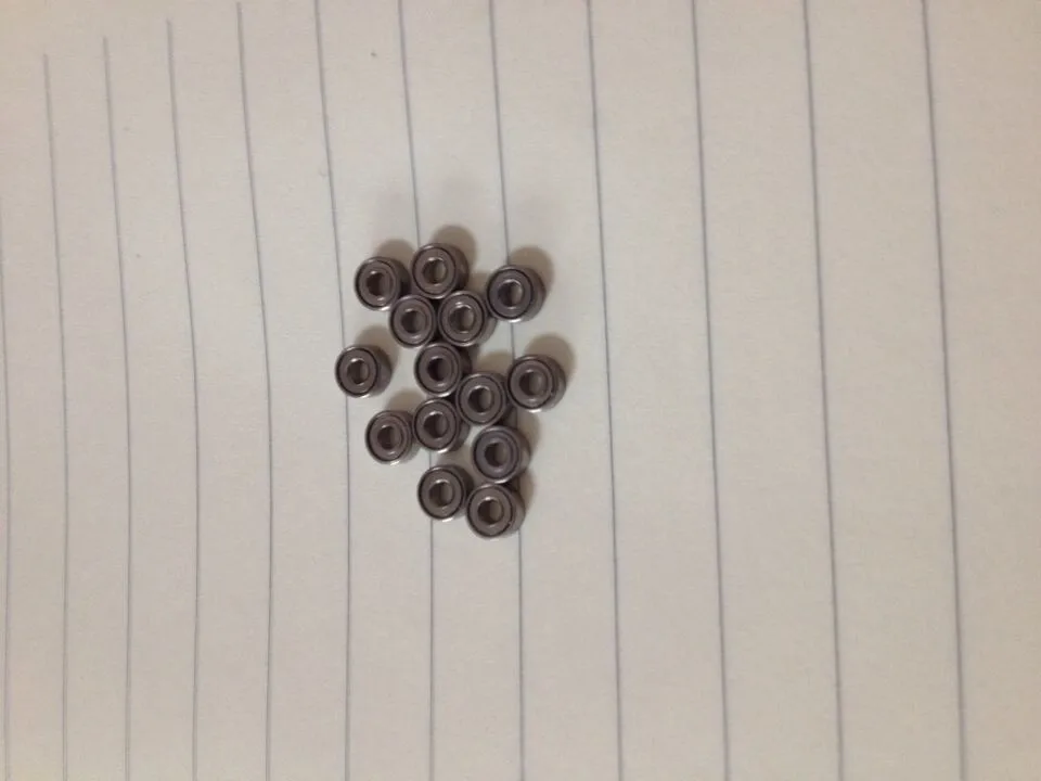 

Free Shipping ---500PCS The common quality MR52ZZ P6 2*5*2.5 Miniature Ball Bearings L-520ZZ