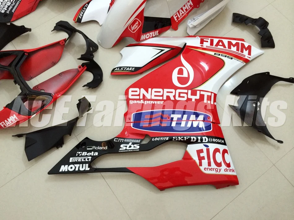 Новая мотоциклетная обувь Обтекатели для Ducati 899 1199 Panigale 2012 2013 12 13 14 ABS Пластик форма для литья под давлением для кузовных работ хороший обычай 7