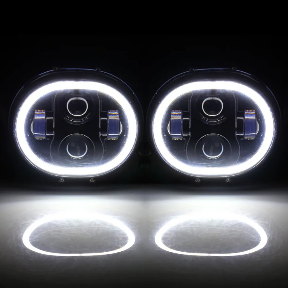 

Harley Accessories Road Glide Daymaker LED Headlights With DRL Halo Ring Replacement for Harley Davidson Road Glide HID Headlamp