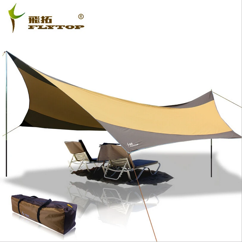 

Ultra large sun shelter tent King canopy 5.5*5.6m super large size UV car sunshade tent/Hexagonal Punta rain awning tarp