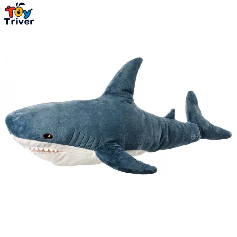 blue shark plush